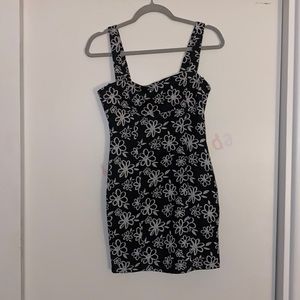 Black Floral Dress